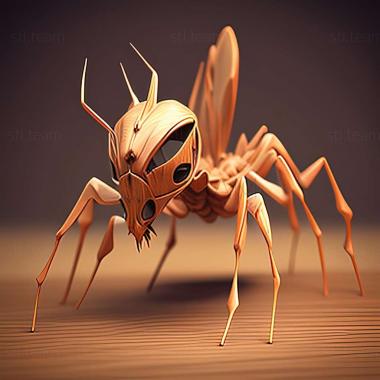 3D model Phasmomyrmex (STL)